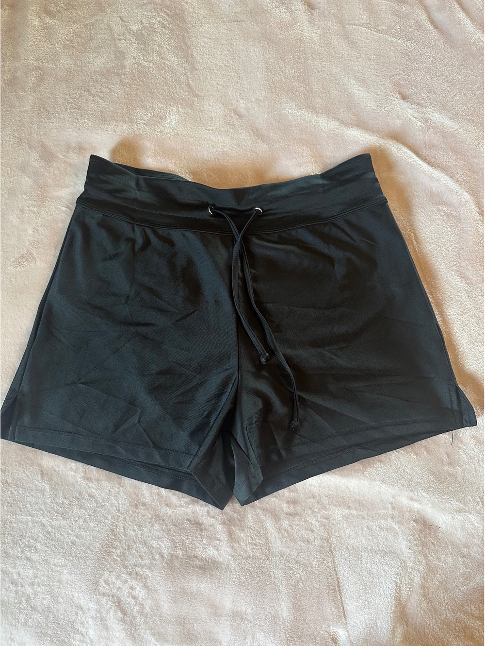 NWT Shade & Shore Black UPF 50+ Sun Protection Swim / Active Bottoms - S